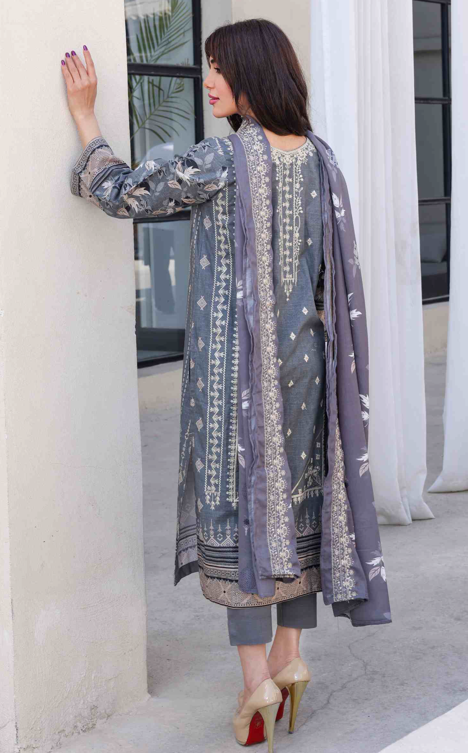 Radisson By Rashid Textile Embroidered Khaddar 3 Piece Unstitched Suit RT24R D-8359 Radisson By Rashid Textile Embroidered Khaddar 3 Piece Unstitched Suit RT24R D-8359