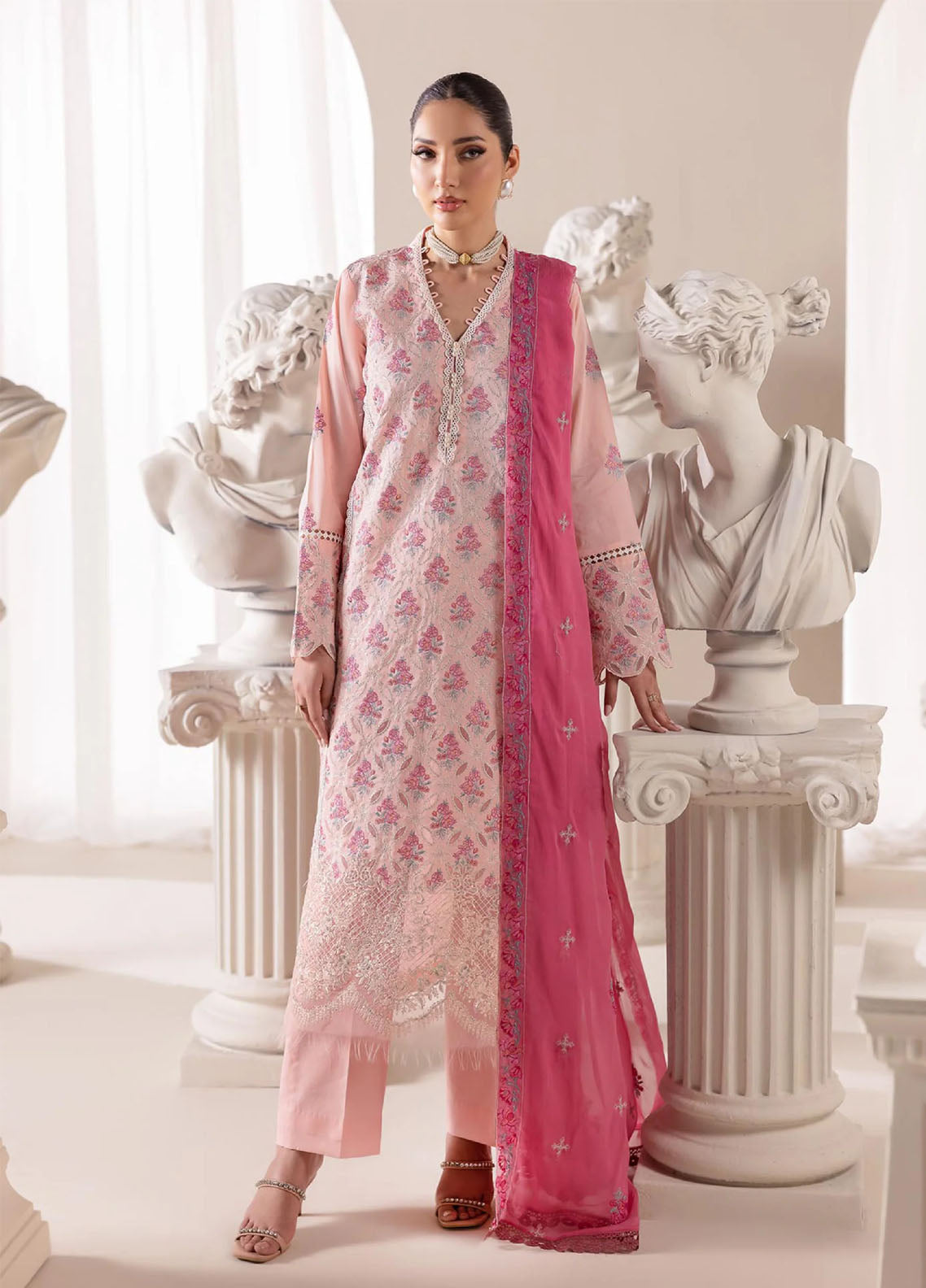 Rajbari Exclusive Embroidered Lawn 3 Piece Unstitched Suit RB26EE D-02 Rajbari Exclusive Embroidered Lawn 3 Piece Unstitched Suit RB26EE D-02