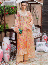 RajBari Printkari Exclusive Embroidered Lawn 3 Piece Unstitched Suit RBU24P EEL-6A