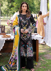 RajBari Schiffli Printkari Embroidered Lawn 3 Piece Unstitched Suit RB25S SPE-10