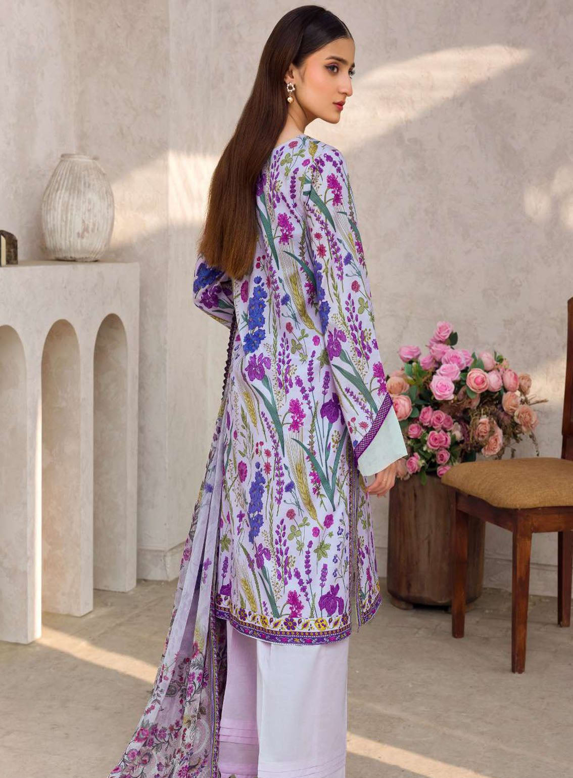 Rang By Motifz Digital Printed Lawn 3 Piece Unstitched Suit MT24D 4601 FAHA Rang By Motifz Digital Printed Lawn 3 Piece Unstitched Suit MT24D 4601 FAHA
