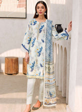 Rang By Motifz Digital Printed Lawn 3 Piece Unstitched Suit MT24D 4603 ALARA