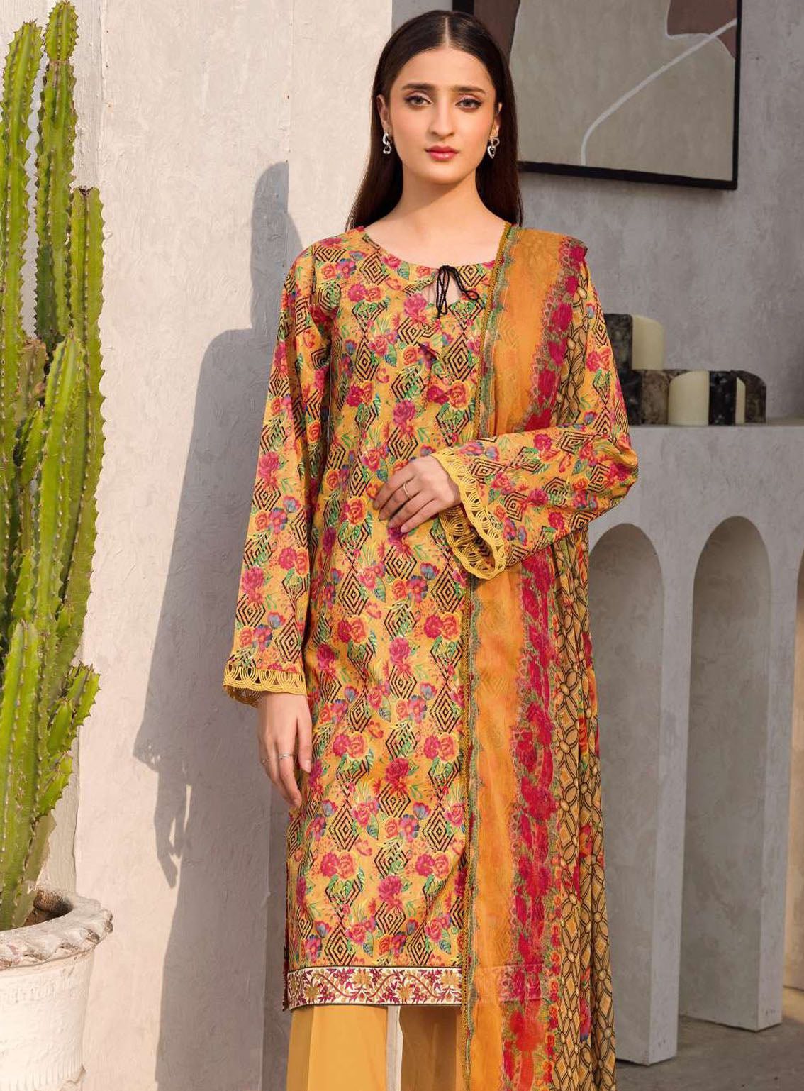 Rang By Motifz Digital Printed Lawn 3 Piece Unstitched Suit MT24D 4609 NAYLA Rang By Motifz Digital Printed Lawn 3 Piece Unstitched Suit MT24D 4609 NAYLA