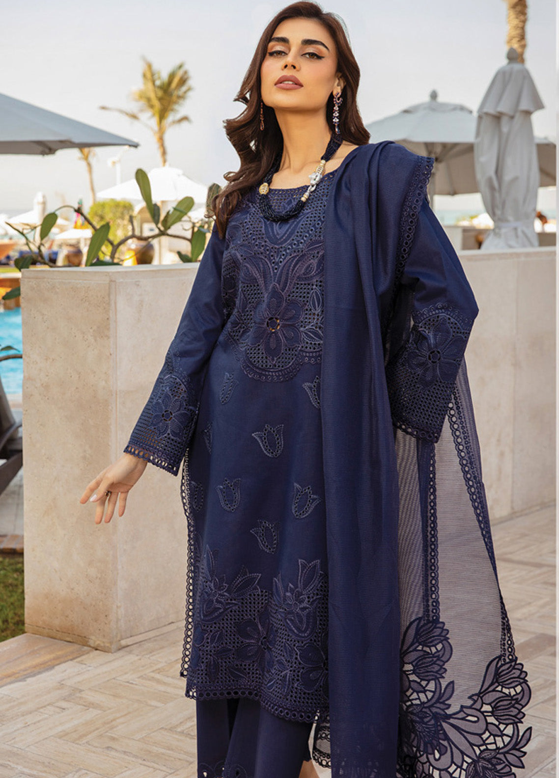 Rang Rasiya Premium Embroidered Lawn 3 Piece Unstitched Suit RR25PS D-RR-02 ZARA Rang Rasiya Premium Embroidered Lawn 3 Piece Unstitched Suit RR25PS D-RR-02 ZARA