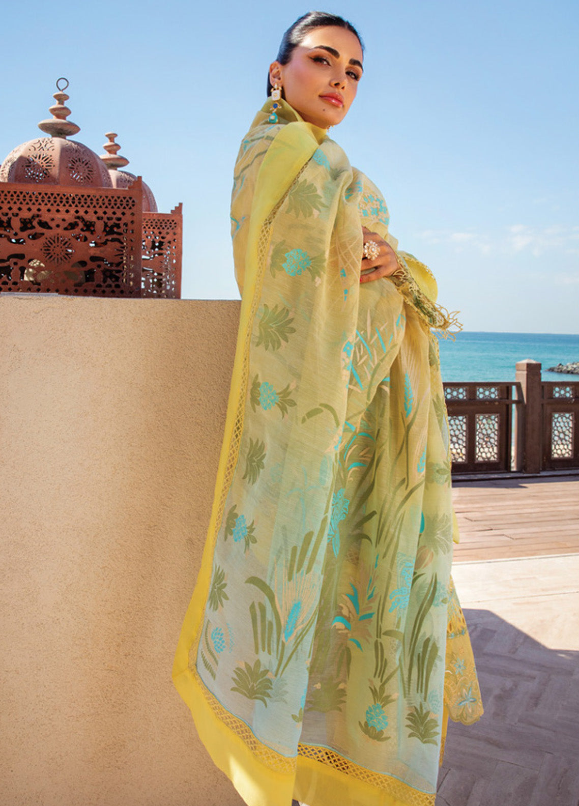 Rang Rasiya Premium Embroidered Lawn 3 Piece Unstitched Suit RR25PS D-RR-05 MINAAL Rang Rasiya Premium Embroidered Lawn 3 Piece Unstitched Suit RR25PS D-RR-05 MINAAL