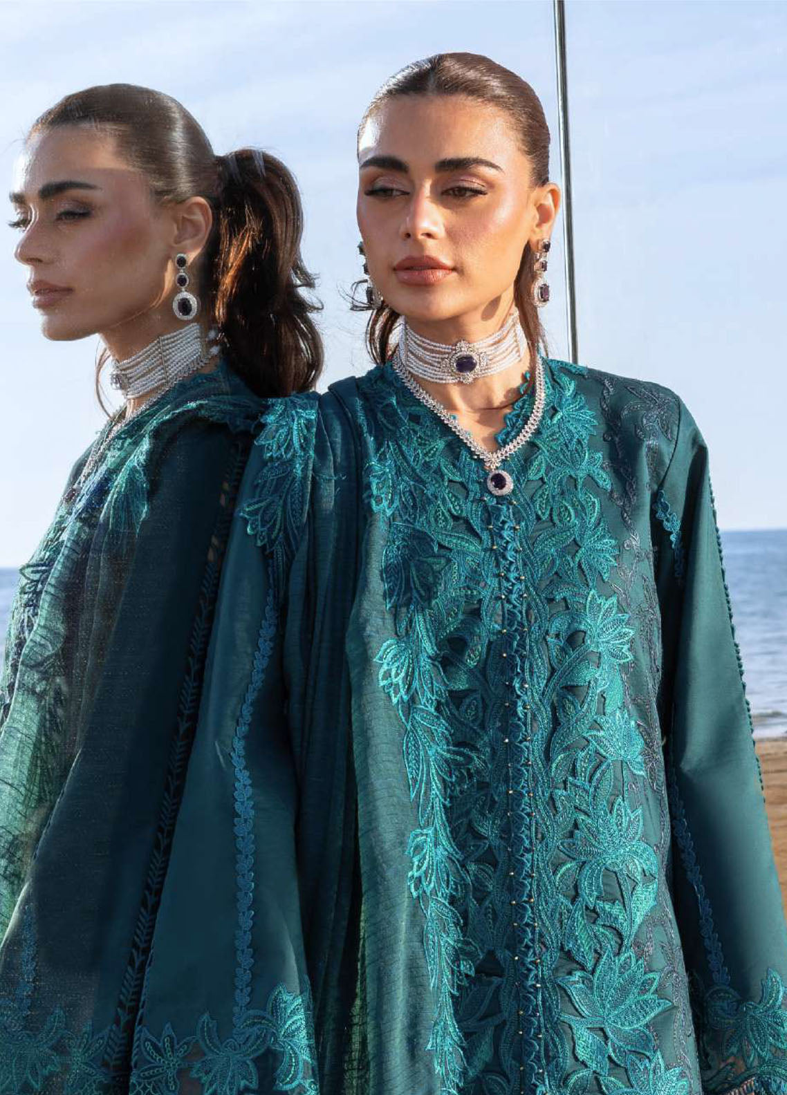 Rang Rasiya Premium Embroidered Lawn 3 Piece Unstitched Suit RR26P D-AYLEEN Rang Rasiya Premium Embroidered Lawn 3 Piece Unstitched Suit RR26P D-AYLEEN