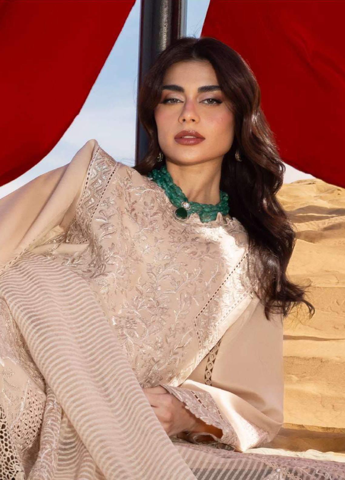 Rang Rasiya Premium Embroidered Lawn 3 Piece Unstitched Suit RR26P D-MAYEL Rang Rasiya Premium Embroidered Lawn 3 Piece Unstitched Suit RR26P D-MAYEL
