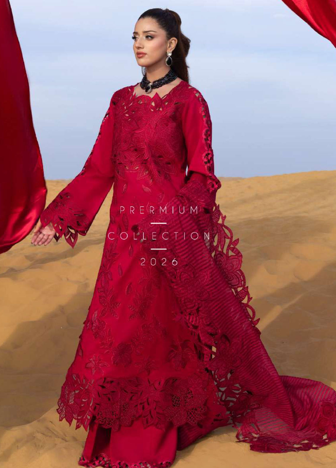 Rang Rasiya Premium Embroidered Lawn 3 Piece Unstitched Suit RR26P D-RAMEEN Rang Rasiya Premium Embroidered Lawn 3 Piece Unstitched Suit RR26P D-RAMEEN