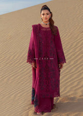 Rang Rasiya Premium Embroidered Lawn 3 Piece Unstitched Suit RR26P D-ZARA