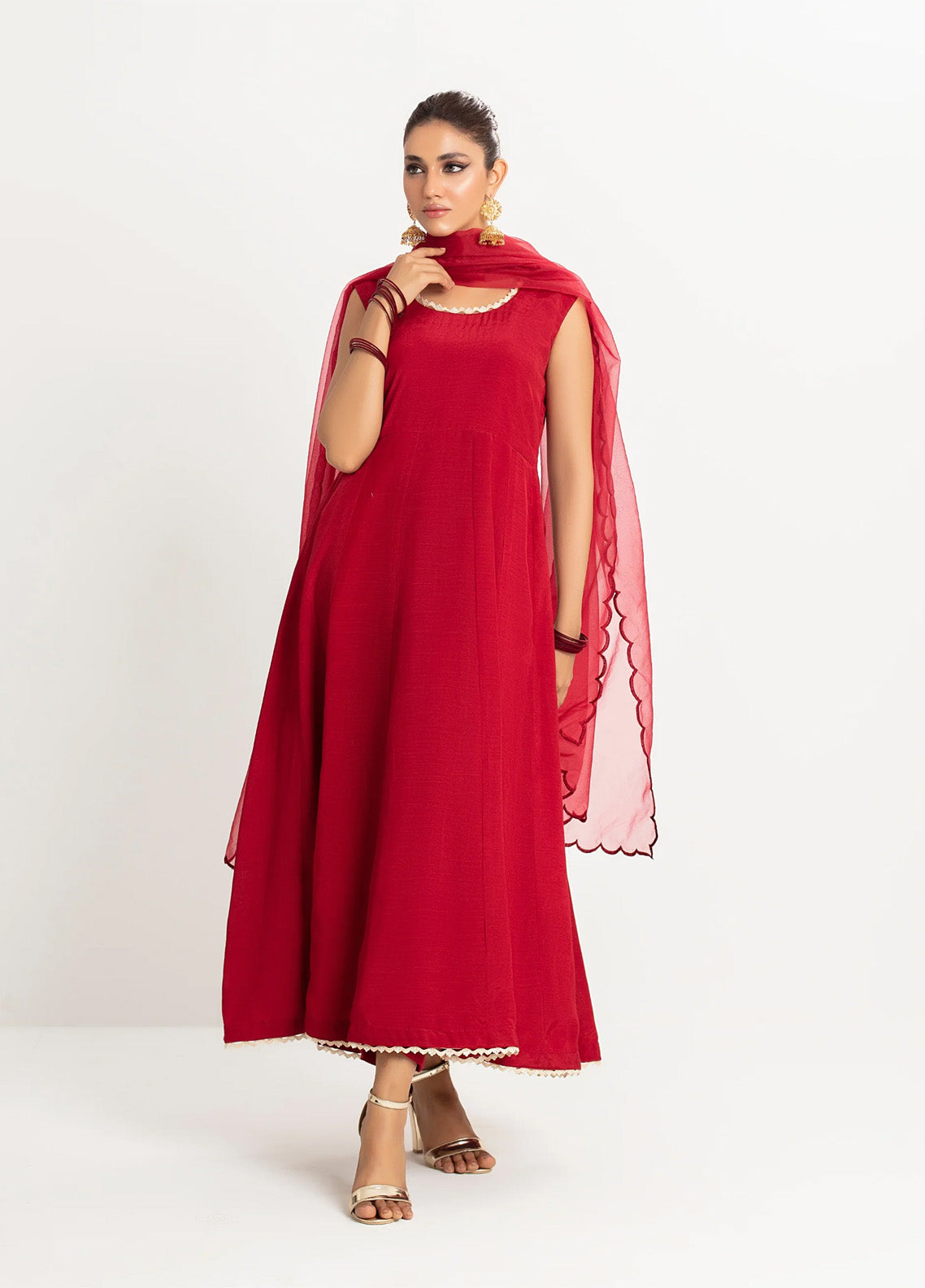 Rangeen Festive Luxe Printed Raw Silk 2 Piece Stitched Suit RN25FL-2P D-CRIMSON Rangeen Festive Luxe Printed Raw Silk 2 Piece Stitched Suit RN25FL-2P D-CRIMSON