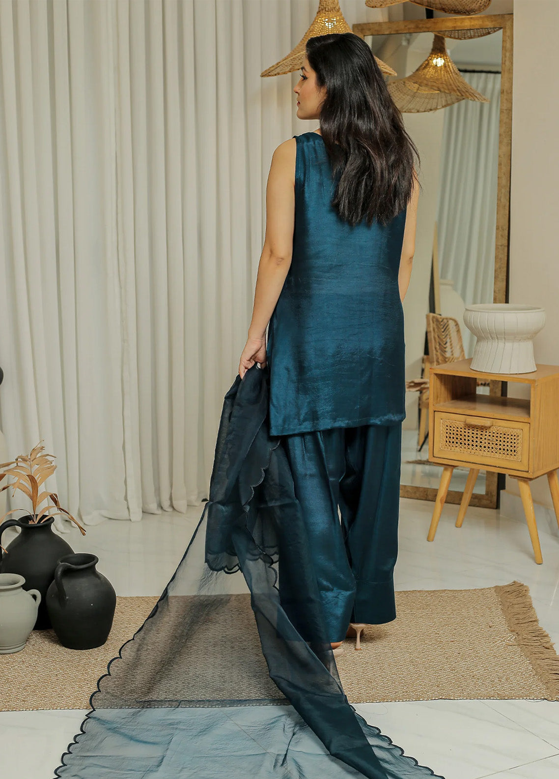 Rangeen Festive Luxe Printed Raw Silk 3 Piece Stitched Suit RN25FL-3P D-BELLE Rangeen Festive Luxe Printed Raw Silk 3 Piece Stitched Suit RN25FL-3P D-BELLE