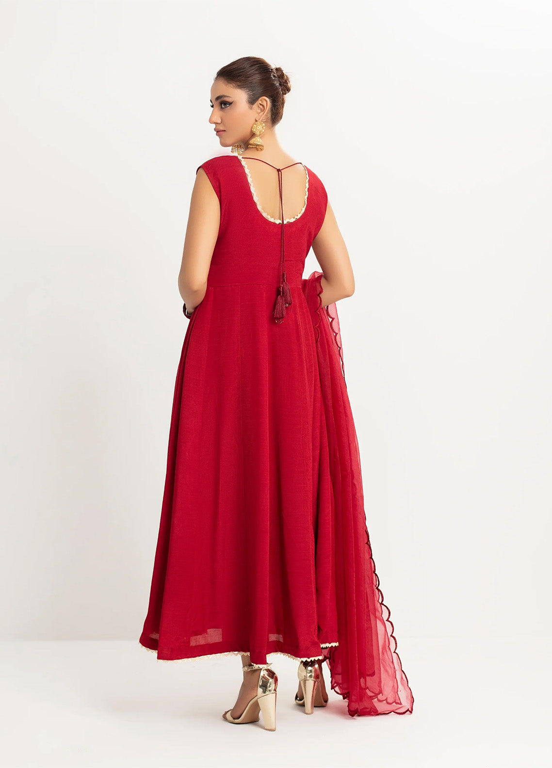 Rangeen Festive Luxe Printed Raw Silk 3 Piece Stitched Suit RN25FL-3P D-CRIMSON Rangeen Festive Luxe Printed Raw Silk 3 Piece Stitched Suit RN25FL-3P D-CRIMSON