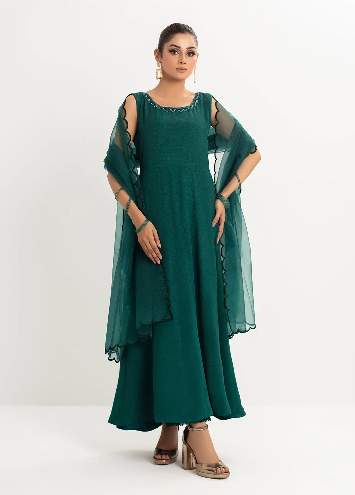 Rangeen Festive Luxe Printed Raw Silk 3 Piece Stitched Suit RN25FL-3P D-JADE Rangeen Festive Luxe Printed Raw Silk 3 Piece Stitched Suit RN25FL-3P D-JADE