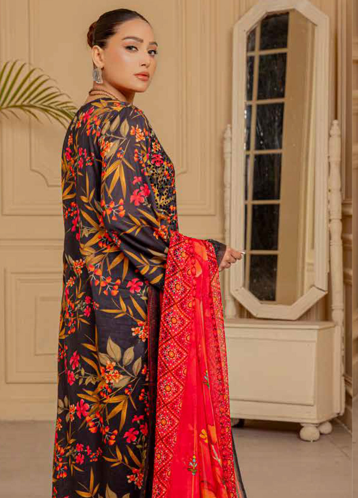 Rangkari By Noorjahan Embroidered Lawn 3 Piece Unstitched Suit NJ25R FLL-01 Rangkari By Noorjahan Embroidered Lawn 3 Piece Unstitched Suit NJ25R FLL-01