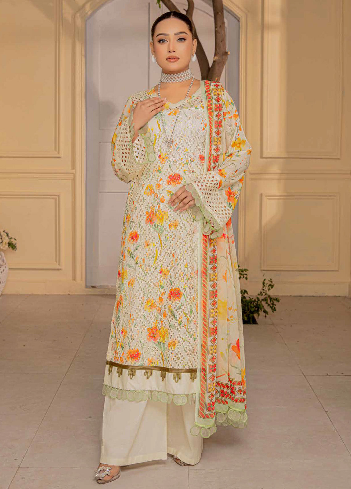 Rangkari By Noorjahan Embroidered Lawn 3 Piece Unstitched Suit NJ25R FLL-07 Rangkari By Noorjahan Embroidered Lawn 3 Piece Unstitched Suit NJ25R FLL-07