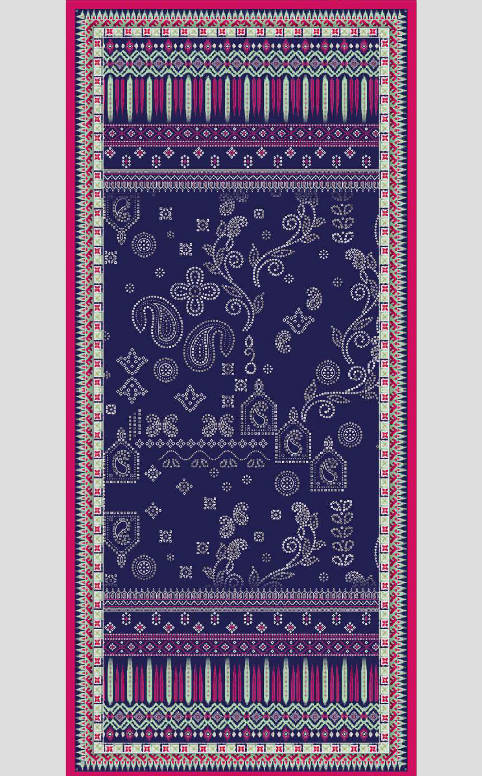 Rashid Textile Designer Printed Linen 3 Piece Unstitched Suit RT24DL D-5921 Rashid Textile Designer Printed Linen 3 Piece Unstitched Suit RT24DL D-5921