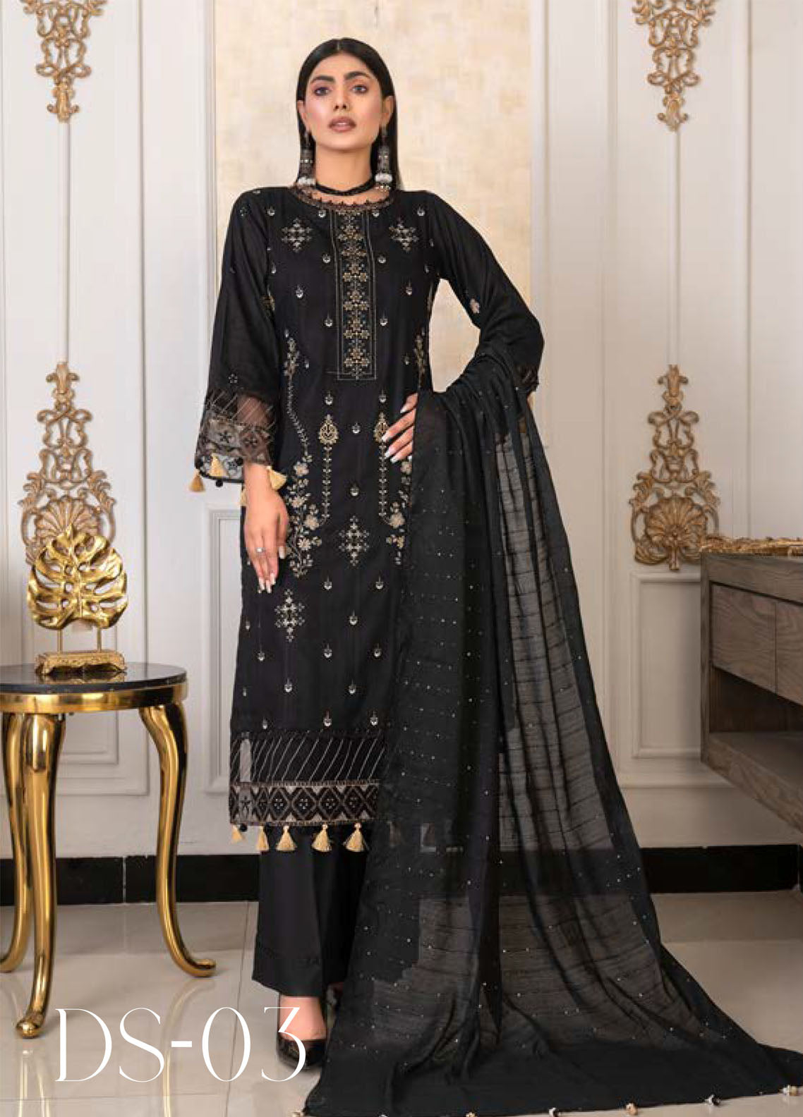 Rashq-E-Qamar By Noorjahan Eid Embroidered Lawn Dupatta 3 Piece Unstitched Suit NJ24RQEEL D-03 Rashq-E-Qamar By Noorjahan Eid Embroidered Lawn Dupatta 3 Piece Unstitched Suit NJ24RQEEL D-03