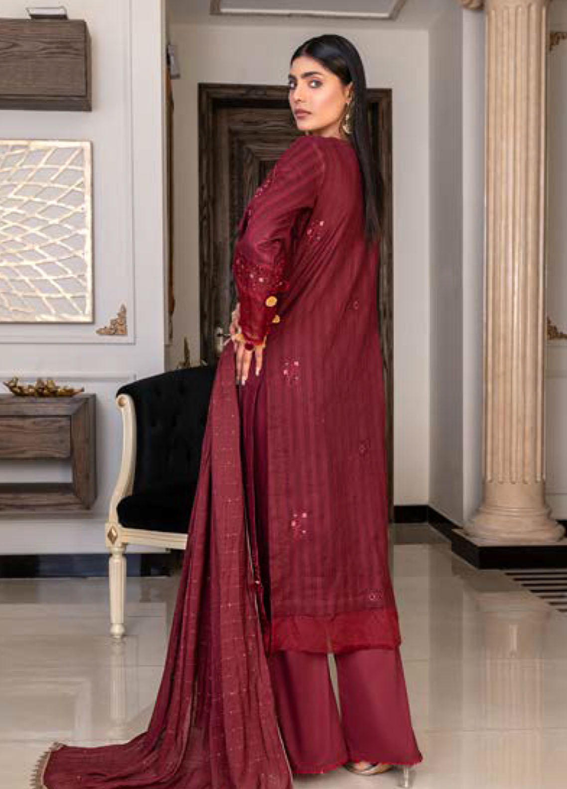 Rashq-E-Qamar By Noorjahan Eid Embroidered Lawn Dupatta 3 Piece Unstitched Suit NJ24RQEEL D-05 Rashq-E-Qamar By Noorjahan Eid Embroidered Lawn Dupatta 3 Piece Unstitched Suit NJ24RQEEL D-05