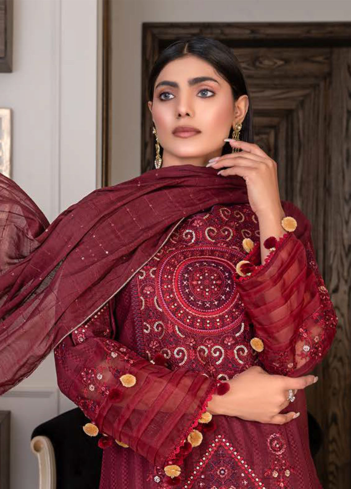 Rashq-E-Qamar By Noorjahan Eid Embroidered Lawn Dupatta 3 Piece Unstitched Suit NJ24RQEEL D-05 Rashq-E-Qamar By Noorjahan Eid Embroidered Lawn Dupatta 3 Piece Unstitched Suit NJ24RQEEL D-05