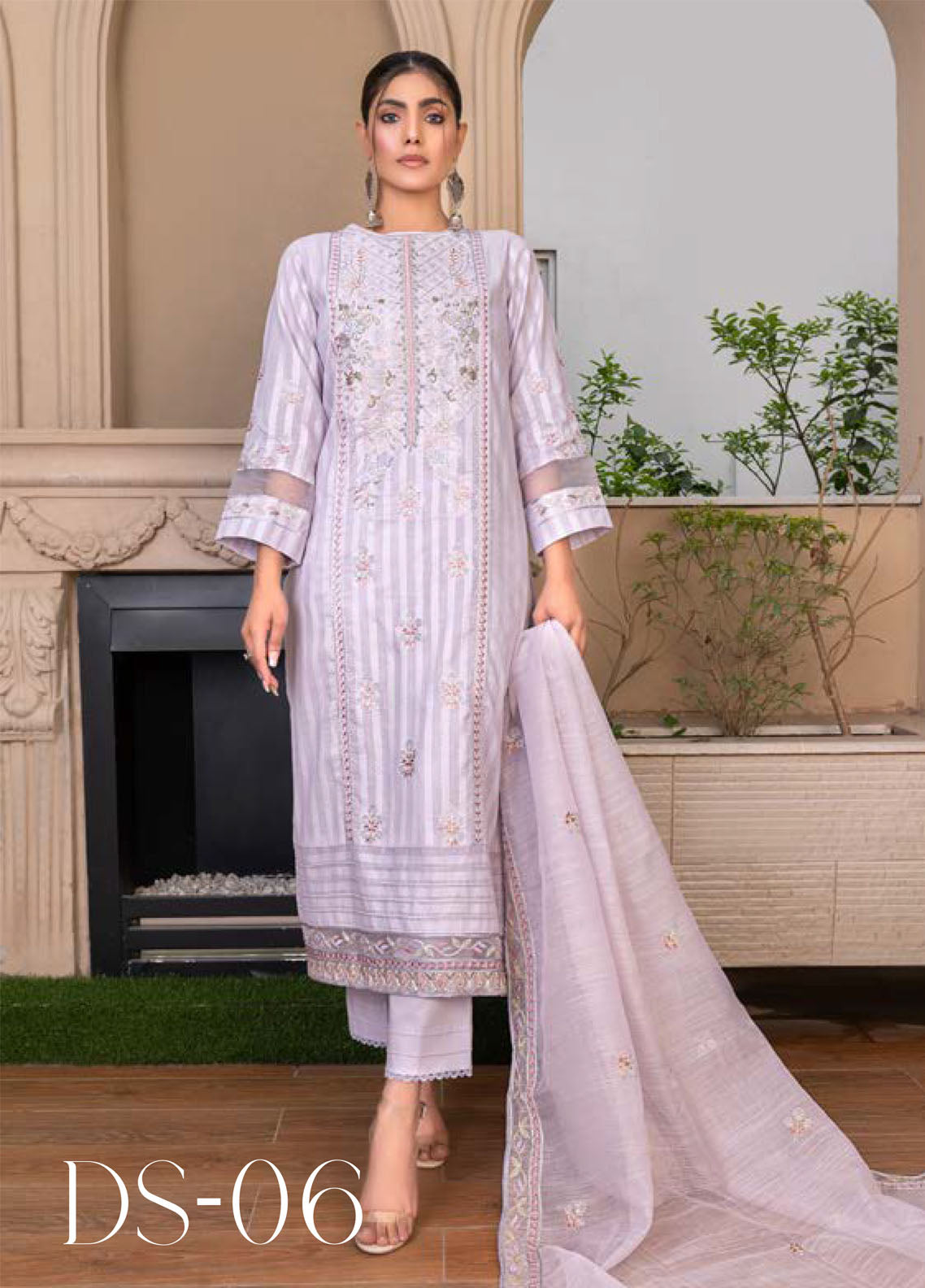 Rashq-E-Qamar By Noorjahan Eid Embroidered Lawn Dupatta 3 Piece Unstitched Suit NJ24RQEEL D-06 Rashq-E-Qamar By Noorjahan Eid Embroidered Lawn Dupatta 3 Piece Unstitched Suit NJ24RQEEL D-06