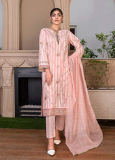 Rashq-E-Qamar By Noorjahan Eid Embroidered Lawn Dupatta 3 Piece Unstitched Suit NJ24RQEEL D-09