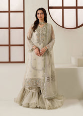 Reena By Alizeh Embroidered Chiffon 3 Piece Unstitched Suit AF25RV5 D-4048 NASHMIA