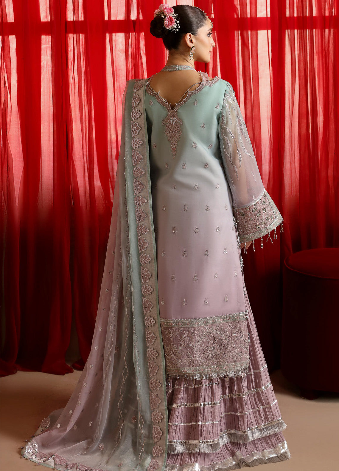 Reena By Alizeh Embroidered Chiffon 3 Piece Unstitched Suit AFB24RWV3 D-03 AMANI Reena By Alizeh Embroidered Chiffon 3 Piece Unstitched Suit AFB24RWV3 D-03 AMANI