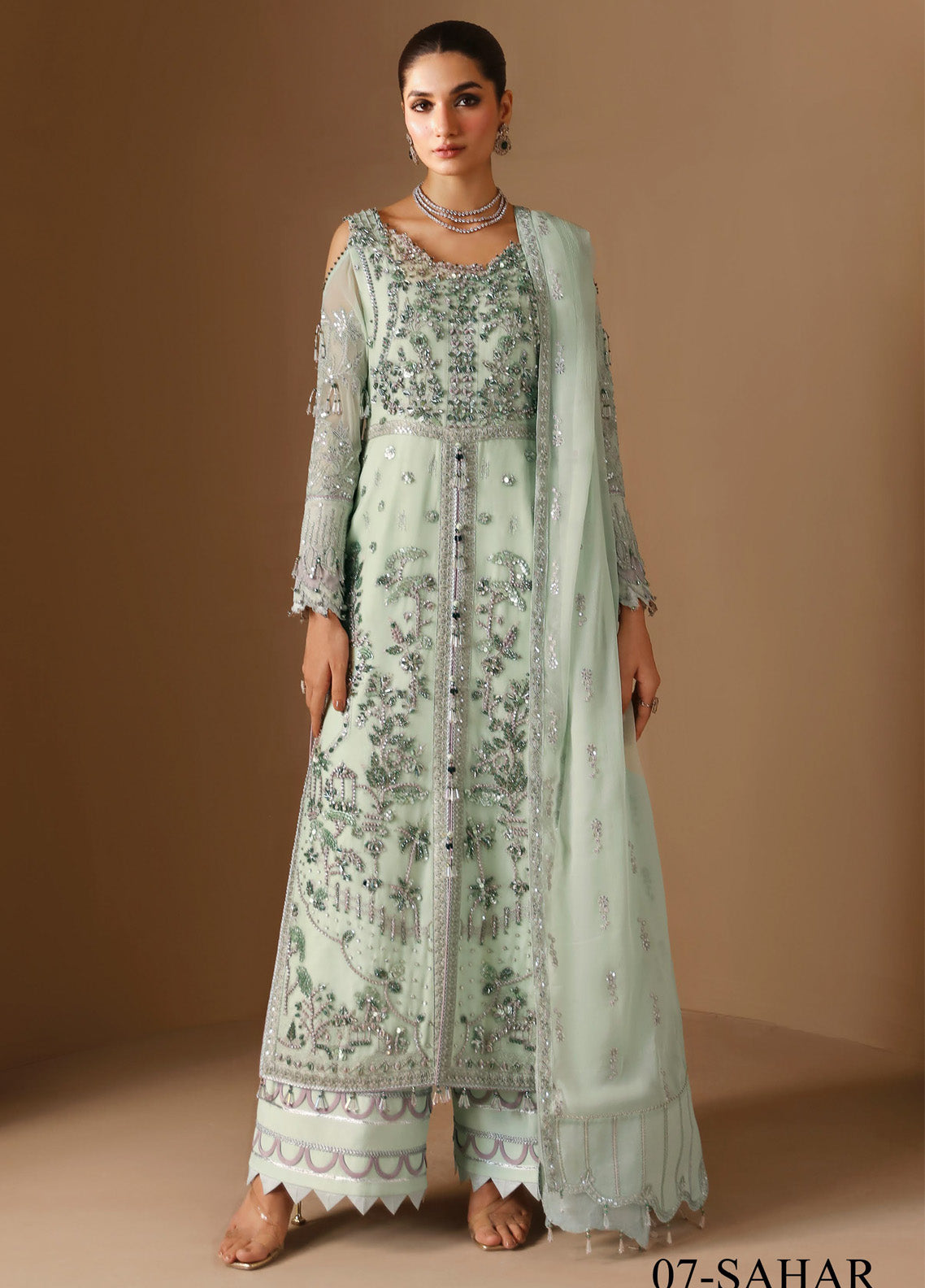Reena By Alizeh Embroidered Chiffon 3 Piece Unstitched Suit AFB24RWV3 D-07 SAHAR Reena By Alizeh Embroidered Chiffon 3 Piece Unstitched Suit AFB24RWV3 D-07 SAHAR