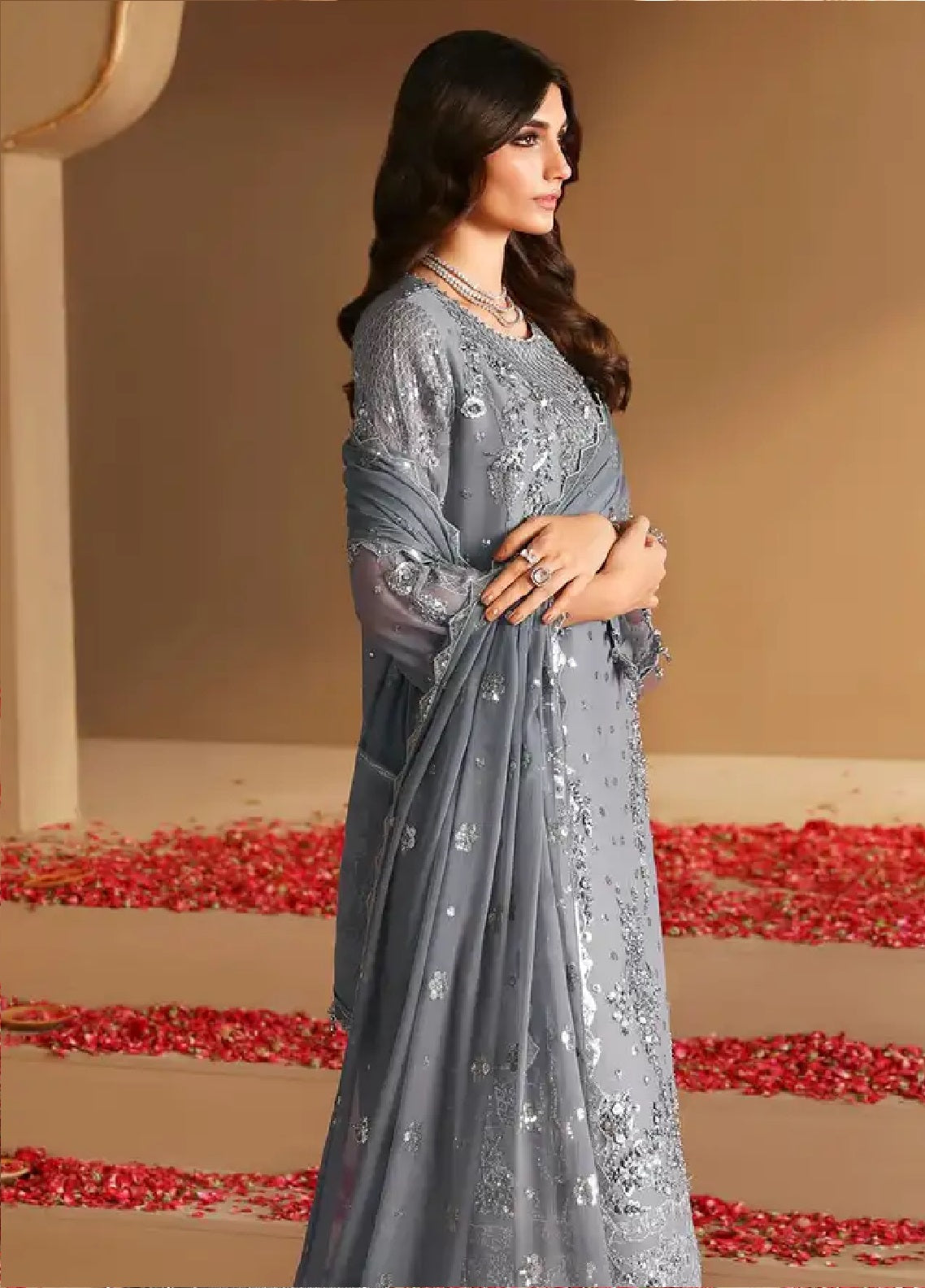 Reena By Alizeh Embroidered Chiffon 3 Piece Unstitched Suit AFB24RWV3 D-08 SOPHIA Reena By Alizeh Embroidered Chiffon 3 Piece Unstitched Suit AFB24RWV3 D-08 SOPHIA