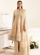 Reena By Alizeh Handcrafted Wedding Edit Chiffon 3 Piece Unstitched Suit ALZ24R AF-HM-4011 DENIS