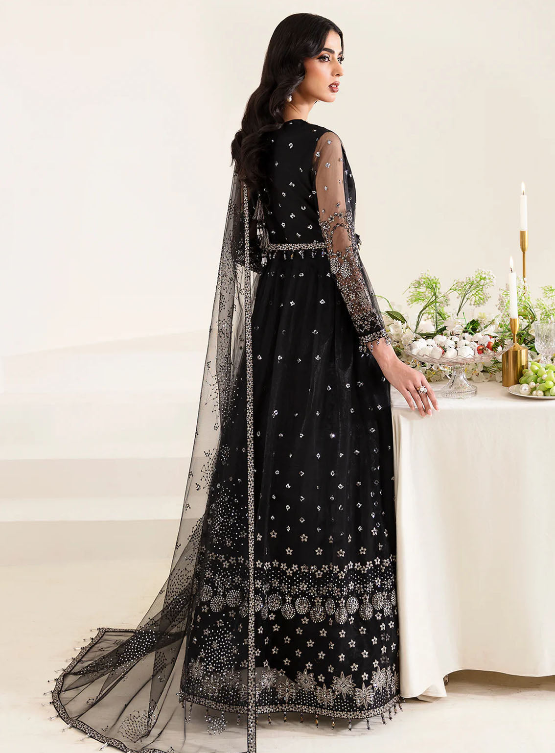 Reena By Alizeh Handcrafted Wedding Edit Net 3 Piece Unstitched Suit ALZ24R AF-HM-4017 LUCENT Reena By Alizeh Handcrafted Wedding Edit Net 3 Piece Unstitched Suit ALZ24R AF-HM-4017 LUCENT