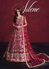 Republic WomensWear Embroidered Net 3 Piece Unstitched Suit RW24PDV D-01 SILENE