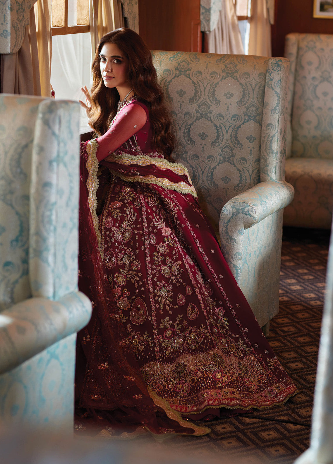 Republic WomensWear Embroidered Net 3 Piece Unstitched Suit RW24PDV D-01 SILENE Republic WomensWear Embroidered Net 3 Piece Unstitched Suit RW24PDV D-01 SILENE