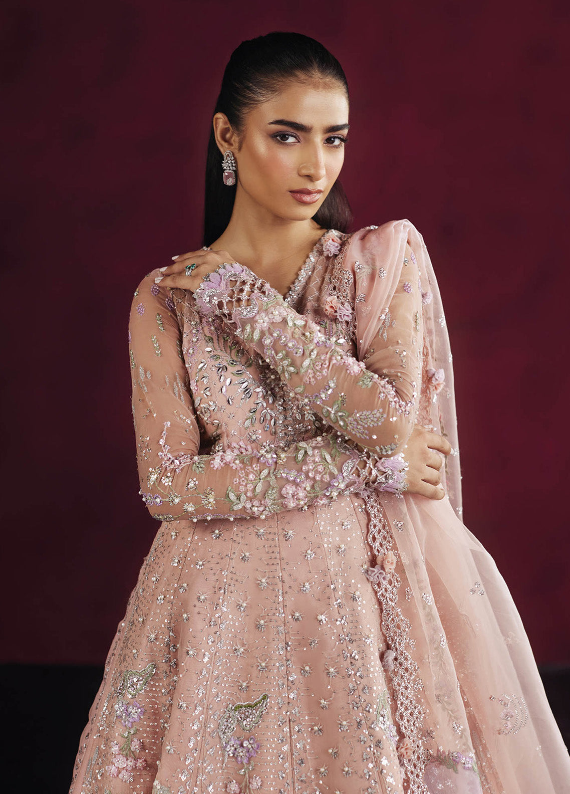 Republic WomensWear Embroidered Organza 3 Piece Unstitched Suit RW24PDV D-03 ORSA Republic WomensWear Embroidered Organza 3 Piece Unstitched Suit RW24PDV D-03 ORSA