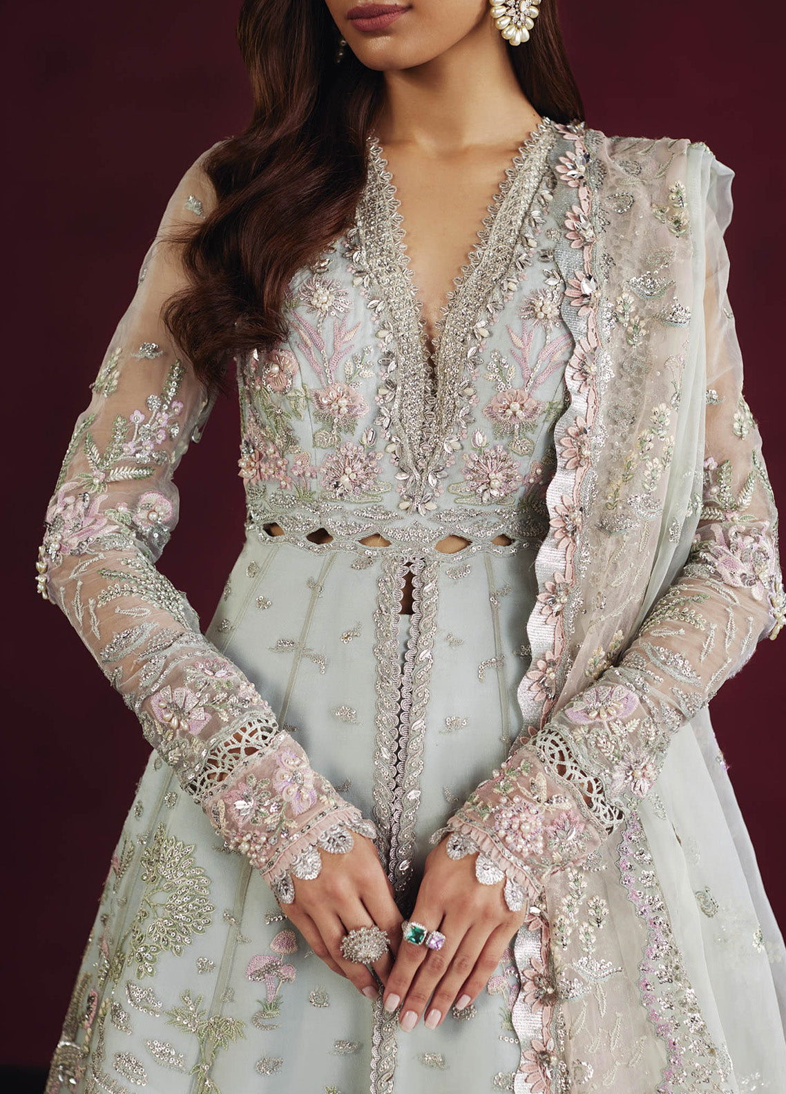 Republic WomensWear Embroidered Organza 3 Piece Unstitched Suit RW24PDV D-08 KYLA Republic WomensWear Embroidered Organza 3 Piece Unstitched Suit RW24PDV D-08 KYLA