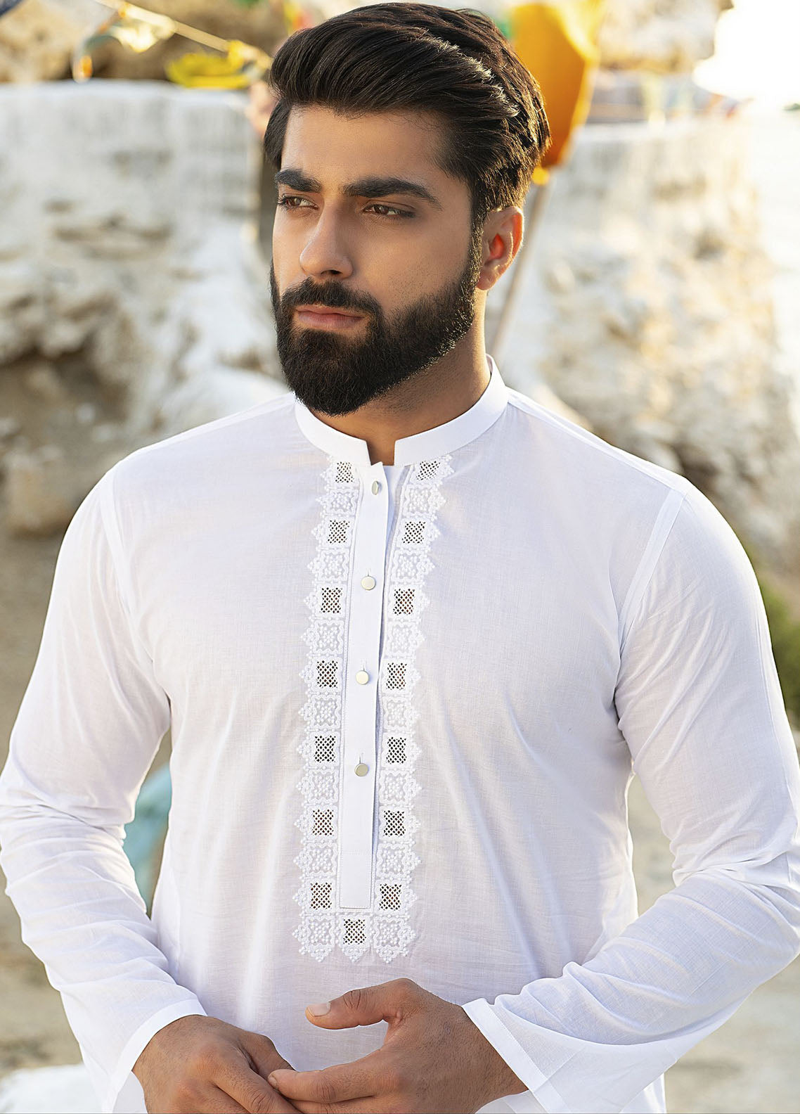 Resham Kari By Narkin's Eid Festive Embroidered Cotton 2 Piece Unstitched Suit NRK24RKEFEC D-009 Resham Kari By Narkin's Eid Festive Embroidered Cotton 2 Piece Unstitched Suit NRK24RKEFEC D-009