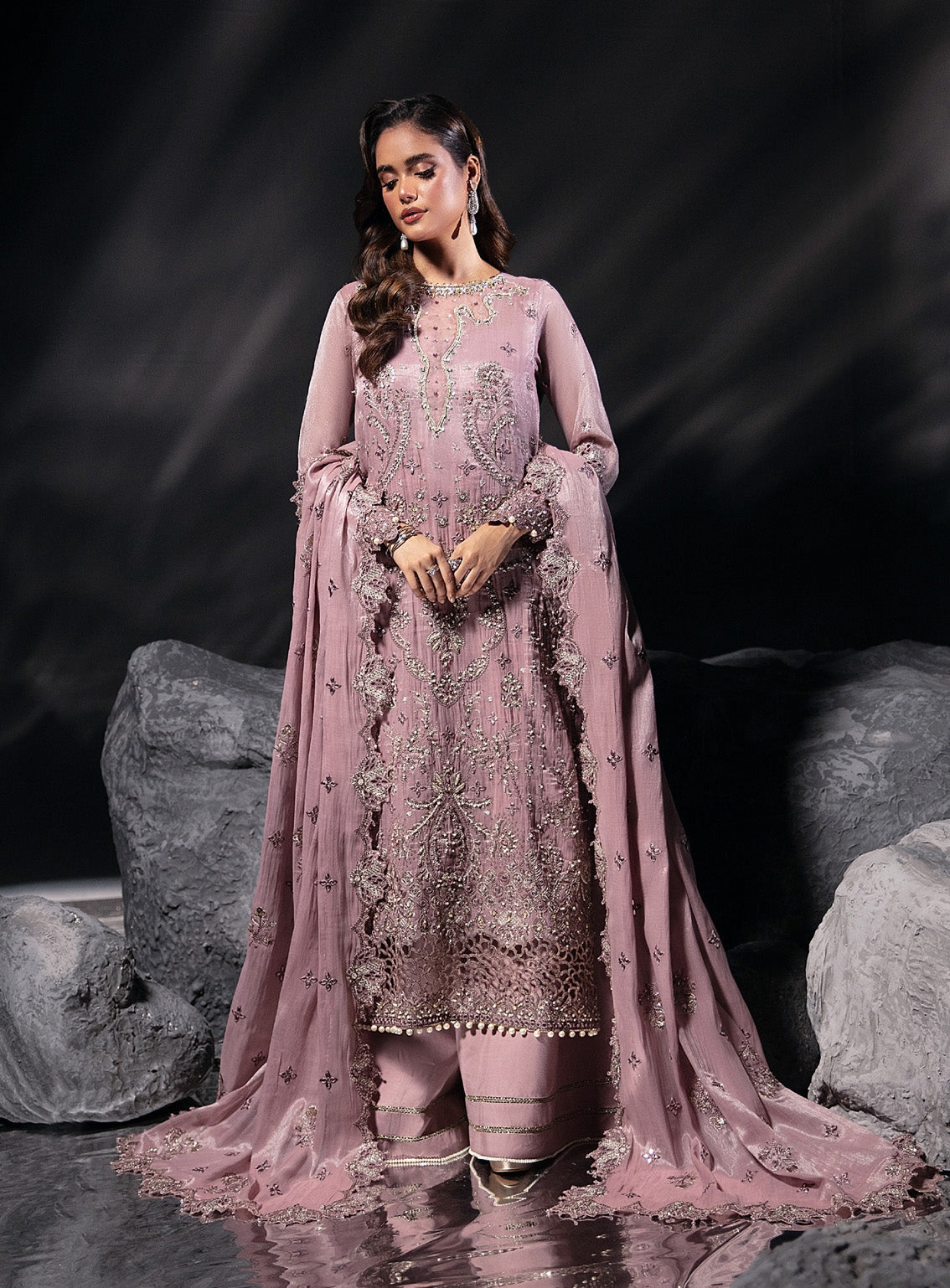 Reve By Florent Embroidered Mesori 3 Piece Unstitched Suit FL24R D-01 DUSKY DREAM Reve By Florent Embroidered Mesori 3 Piece Unstitched Suit FL24R D-01 DUSKY DREAM