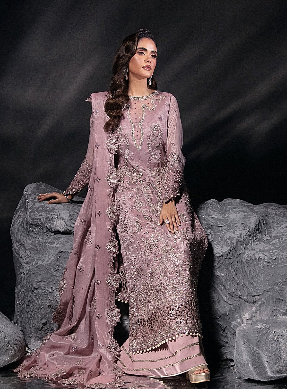 Reve By Florent Embroidered Mesori 3 Piece Unstitched Suit FL24R D-01 DUSKY DREAM Reve By Florent Embroidered Mesori 3 Piece Unstitched Suit FL24R D-01 DUSKY DREAM