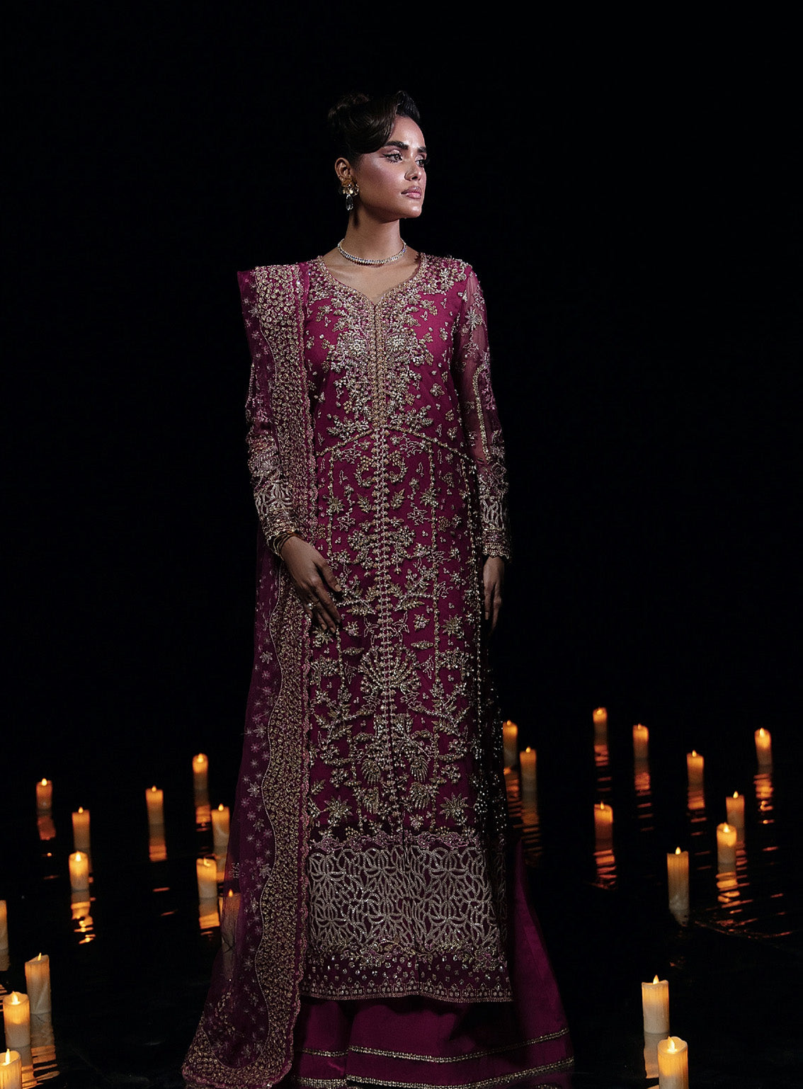 Reve By Florent Embroidered Net 3 Piece Unstitched Suit FL24R D-02 ROSSETTE Reve By Florent Embroidered Net 3 Piece Unstitched Suit FL24R D-02 ROSSETTE