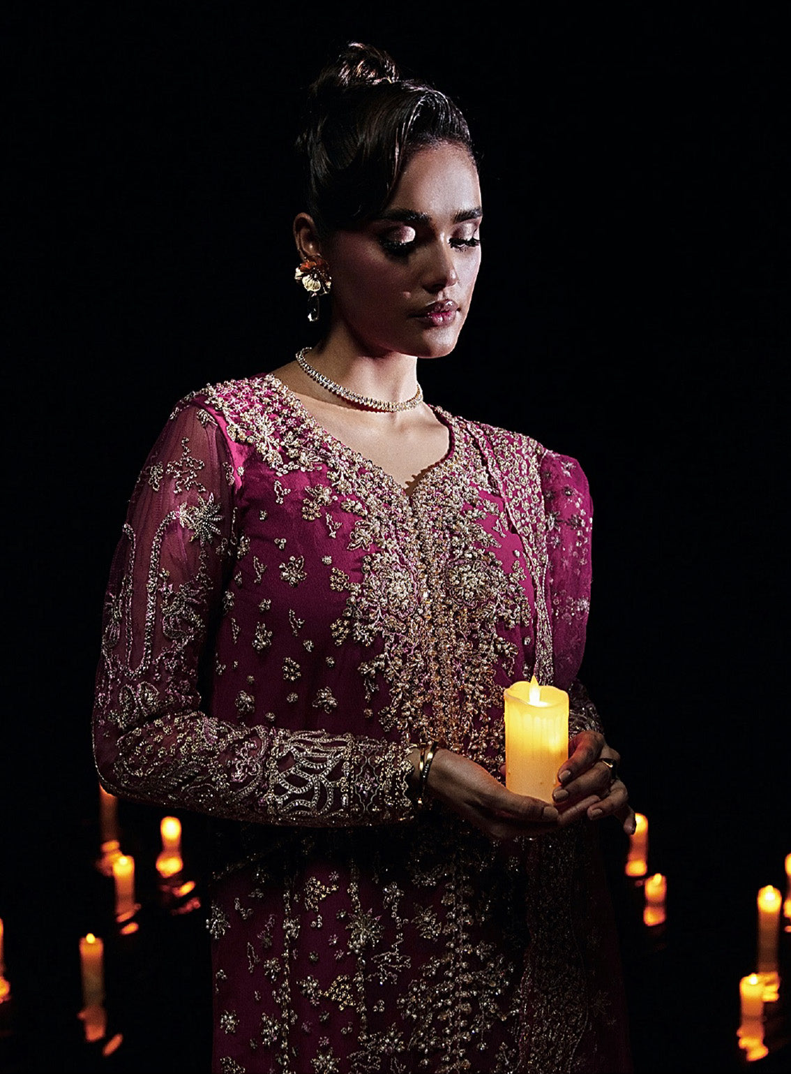 Reve By Florent Embroidered Net 3 Piece Unstitched Suit FL24R D-02 ROSSETTE Reve By Florent Embroidered Net 3 Piece Unstitched Suit FL24R D-02 ROSSETTE