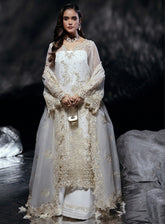 Reve By Florent Embroidered Organza 3 Piece Unstitched Suit FL24R D-05 CELESTIA