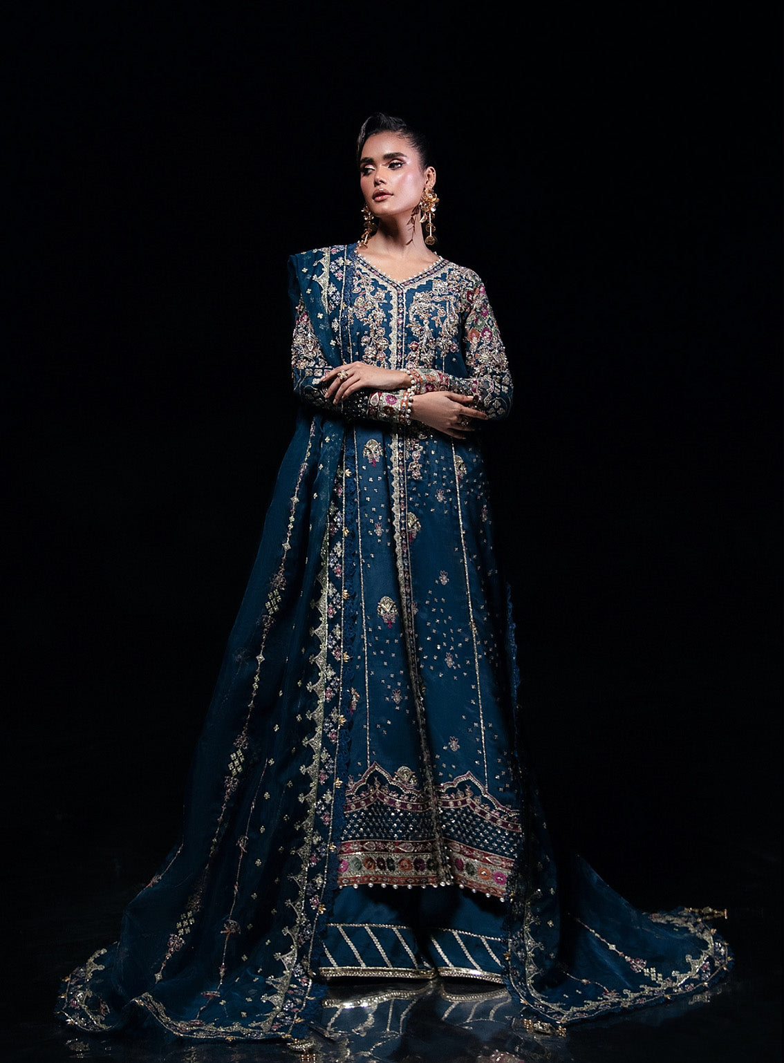 Reve By Florent Embroidered Raw Silk 3 Piece Unstitched Suit FL24R D-04 DREAMWEAVE Reve By Florent Embroidered Raw Silk 3 Piece Unstitched Suit FL24R D-04 DREAMWEAVE