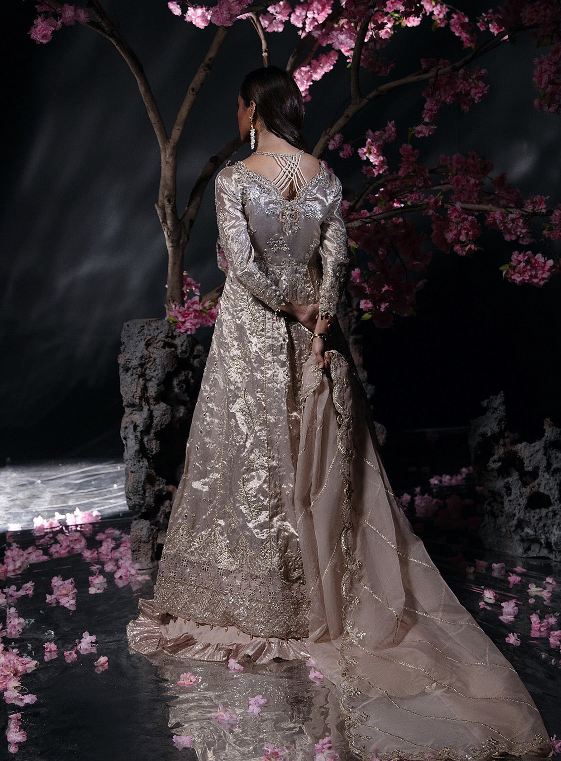 Reve By Florent Embroidered Tissue Silk 3 Piece Unstitched Suit FL24R D-07 OPALINE Reve By Florent Embroidered Tissue Silk 3 Piece Unstitched Suit FL24R D-07 OPALINE