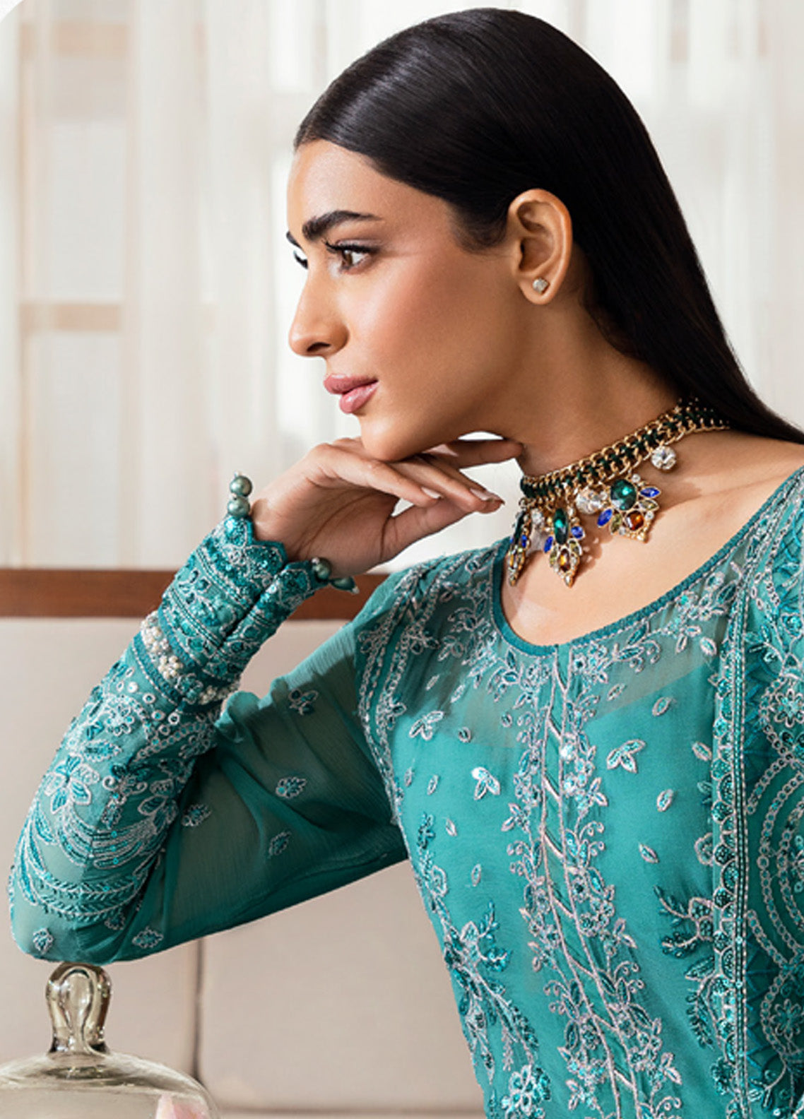 Reverie By Gulaal Embroidered Chiffon 3 Piece Unstitched Suit GL25R D-03 MIRAL Reverie By Gulaal Embroidered Chiffon 3 Piece Unstitched Suit GL25R D-03 MIRAL