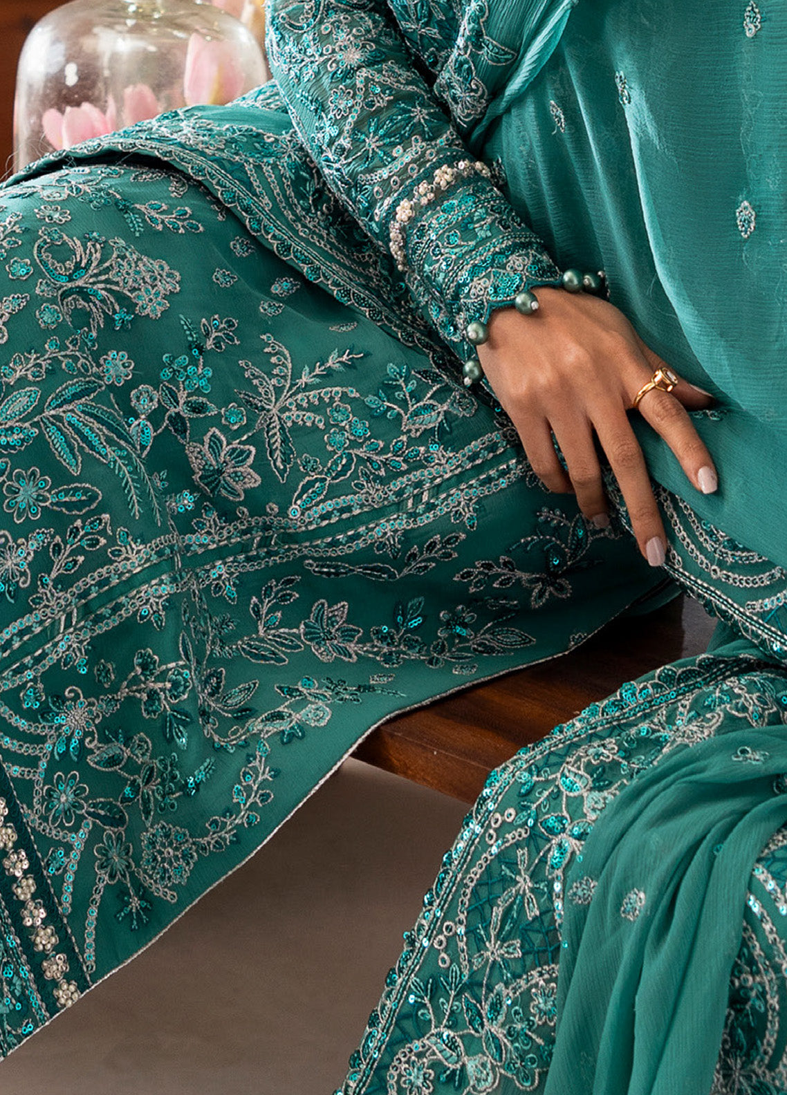 Reverie By Gulaal Embroidered Chiffon 3 Piece Unstitched Suit GL25R D-03 MIRAL Reverie By Gulaal Embroidered Chiffon 3 Piece Unstitched Suit GL25R D-03 MIRAL