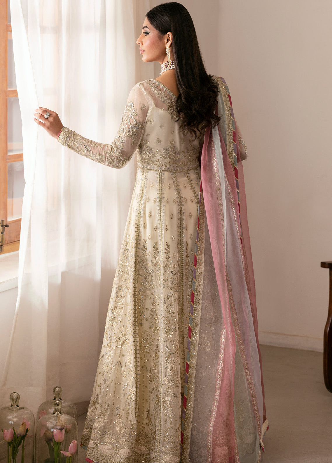 Reverie By Gulaal Embroidered Chiffon 3 Piece Unstitched Suit GL25R D-04 CHIRAGH Reverie By Gulaal Embroidered Chiffon 3 Piece Unstitched Suit GL25R D-04 CHIRAGH