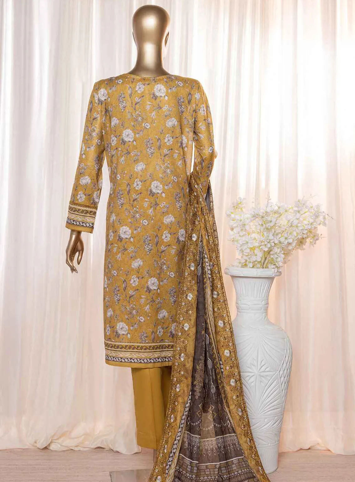 Rimjhim By HZ Textile Embroidered Lawn 3 Piece Unstitched Suit HZ24R REC-125 Rimjhim By HZ Textile Embroidered Lawn 3 Piece Unstitched Suit HZ24R REC-125