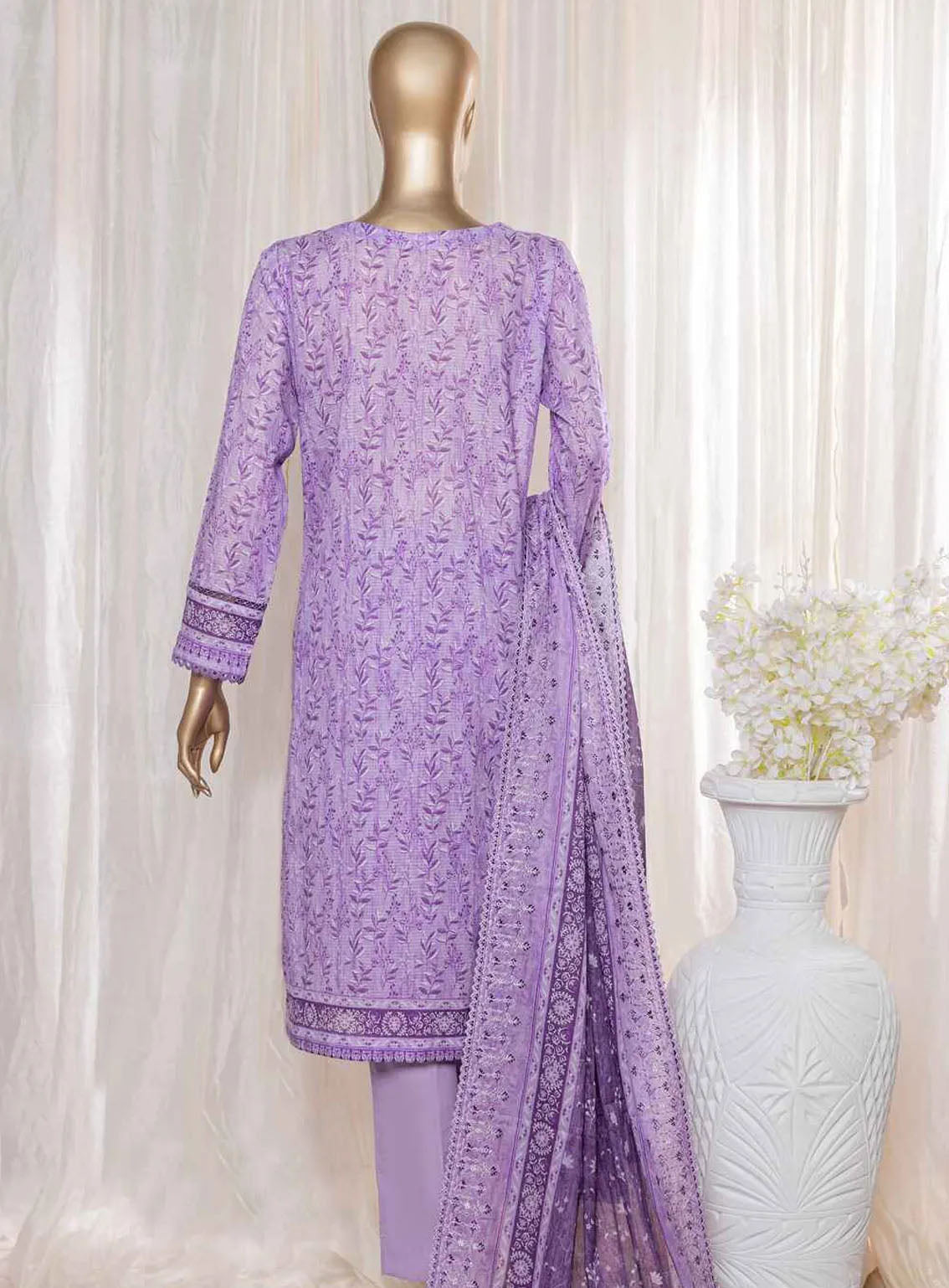 Rimjhim By HZ Textile Embroidered Lawn 3 Piece Unstitched Suit HZ24R REC-127 Rimjhim By HZ Textile Embroidered Lawn 3 Piece Unstitched Suit HZ24R REC-127