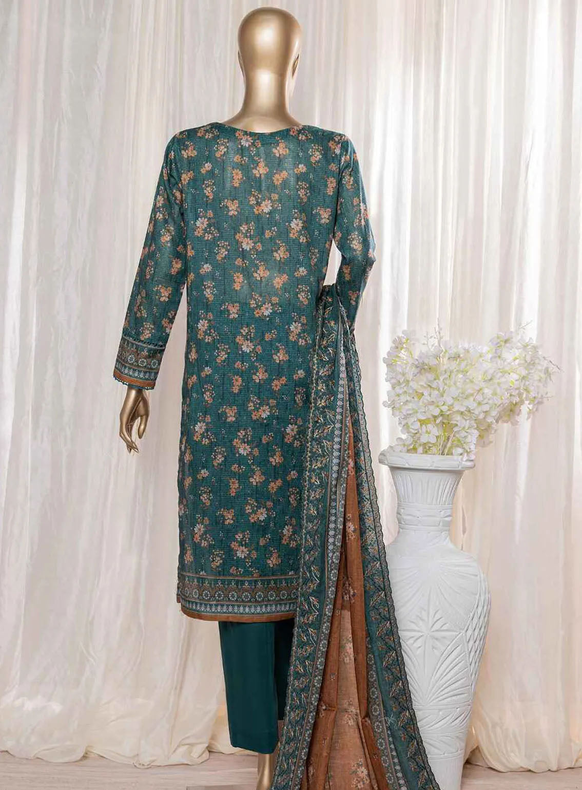 Rimjhim By HZ Textile Embroidered Lawn 3 Piece Unstitched Suit HZ24R REC-128 Rimjhim By HZ Textile Embroidered Lawn 3 Piece Unstitched Suit HZ24R REC-128