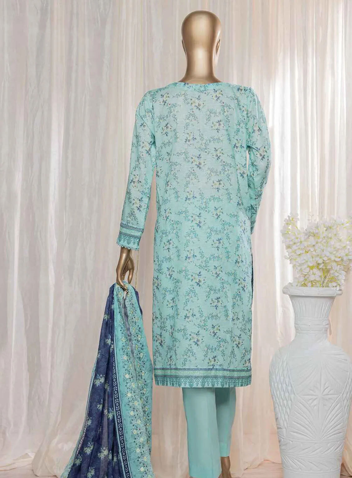Rimjhim By HZ Textile Embroidered Lawn 3 Piece Unstitched Suit HZ24R REC-130 Rimjhim By HZ Textile Embroidered Lawn 3 Piece Unstitched Suit HZ24R REC-130